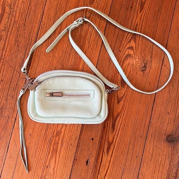 Rebecca Minkoff mint leather crossbody bag - Picture 7 of 13